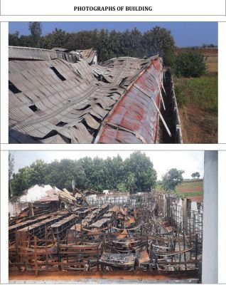 Damaged Building scrap